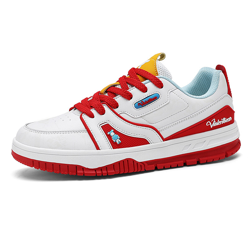 Кеды, обувь для скейтборда унисекс с низким верхом Violentbear, белый/красный
Кеды, обувь для скейтборда унисекс с низким верхом Violentbear, белый/красный