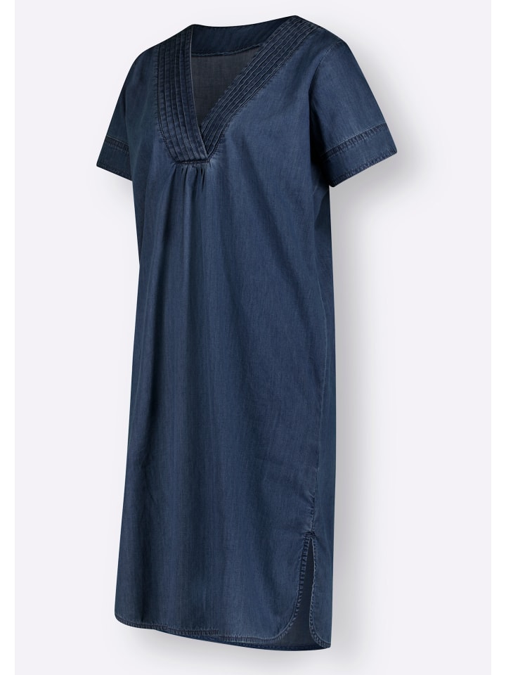 WITT WEIDEN Джинсовое платье цвета сине-каменной выцветшей ткани
WITT WEIDEN Джинсовое платье цвета сине-каменной выцветшей ткани