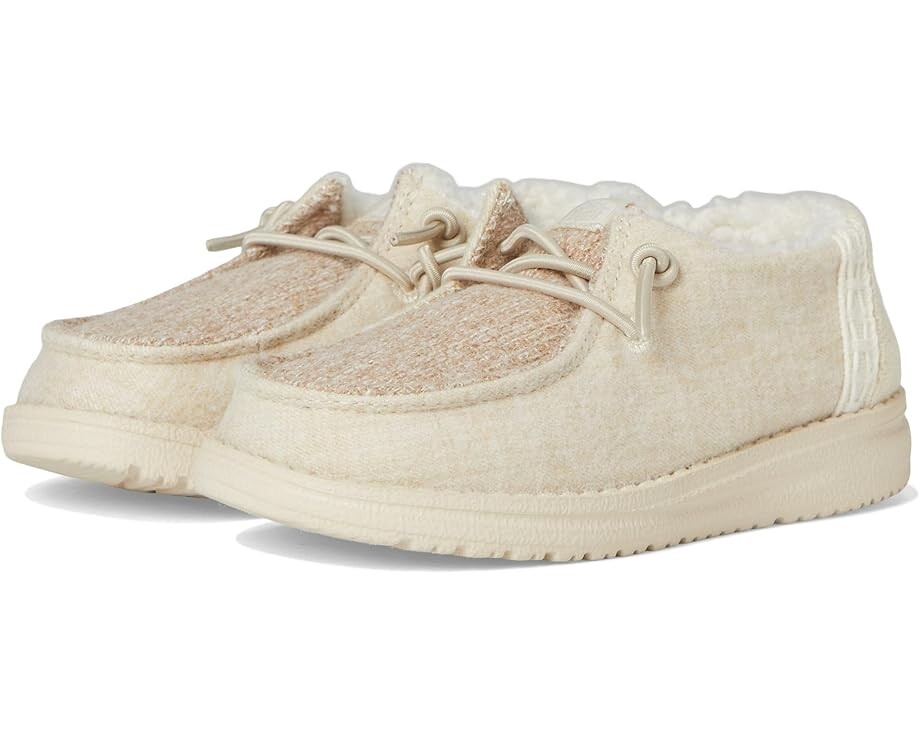 Кроссовки Hey Dude Kids Wendy Brushed Cozy, слоновая кость
Кроссовки Hey Dude Kids Wendy Brushed Cozy, слоновая кость