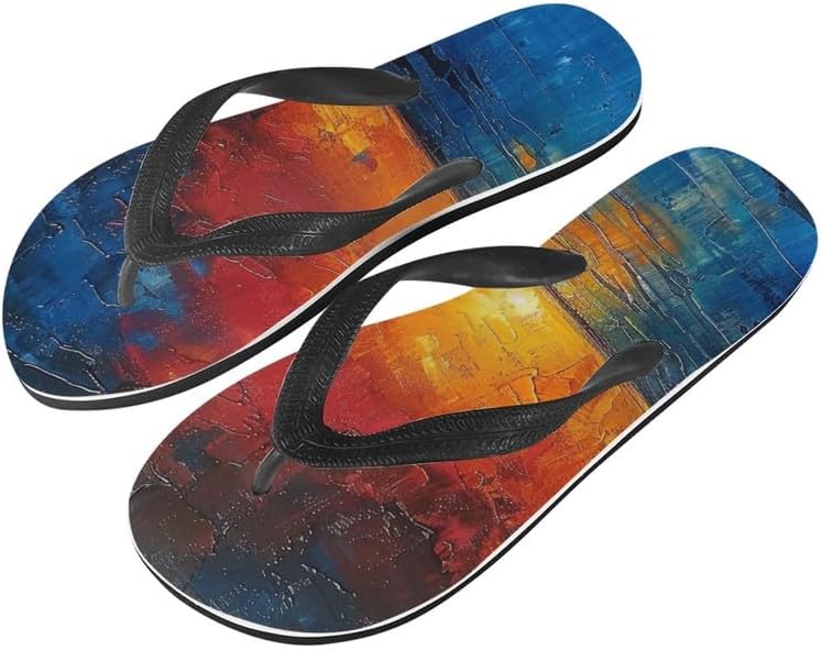Сандалии-вьетнамки Semiouray для женщин, геометрический принт, закат, бабочка, обувь для путешествий, удобные тапочки Lotus, сандалии-вьетнамки, Oil Painting Sunset
Сандалии-вьетнамки Semiouray для женщин, геометрический принт, закат, бабочка, обувь для путешествий, удобные тапочки Lotus, сандалии-вьетнамки, Oil Painting Sunset