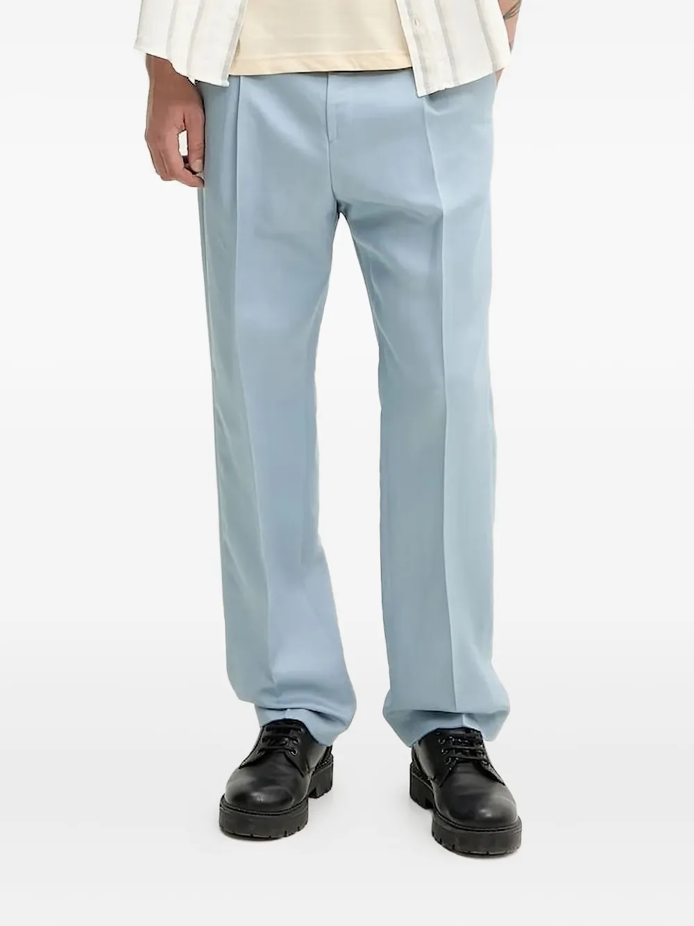 Брюки со складками спереди HUGO, синий
Брюки со складками спереди HUGO, синий