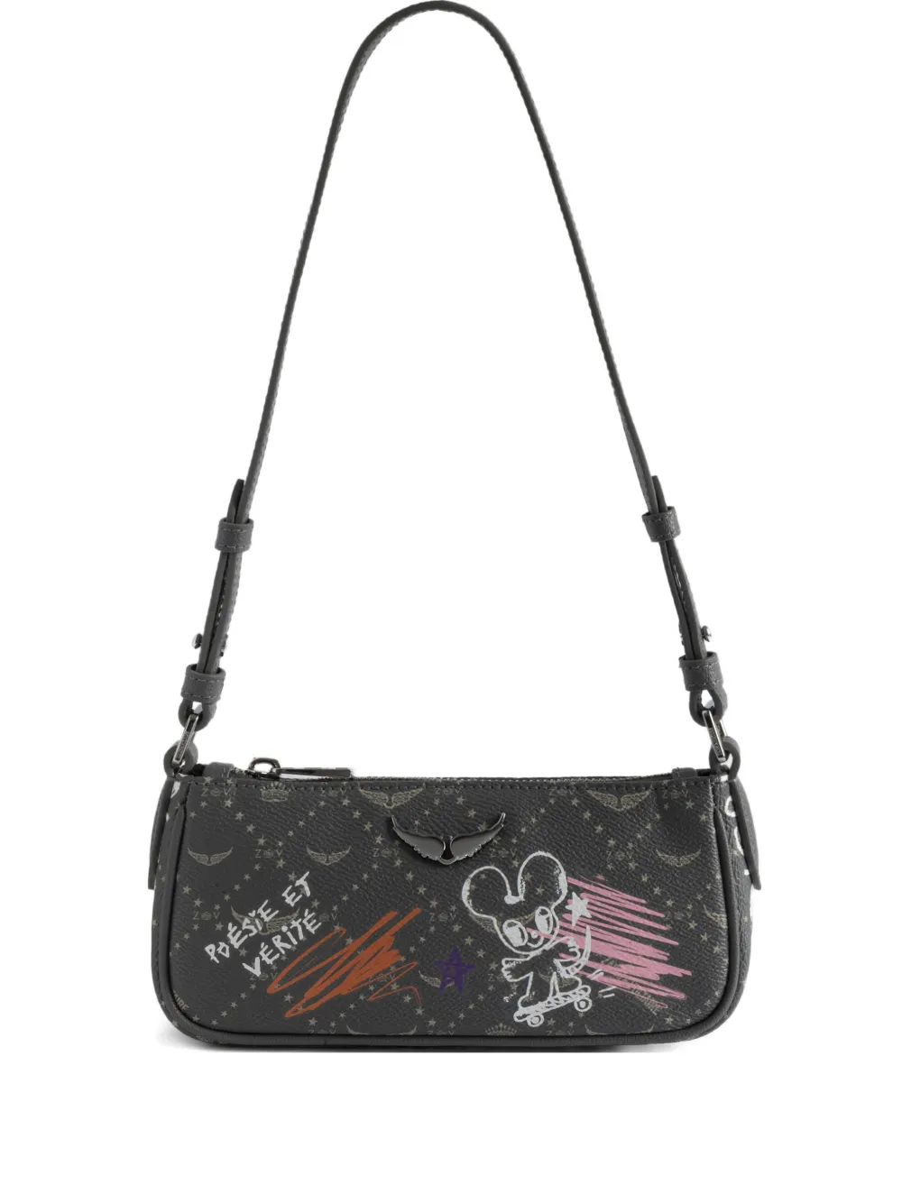 Сумка на плечо с монограммой Z Zadig&Voltaire, серый
Сумка на плечо с монограммой Z Zadig&Voltaire, серый