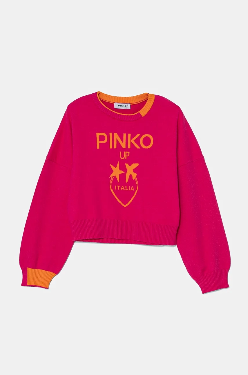 Детский свитер Pinko Up, розовый
Детский свитер Pinko Up, розовый