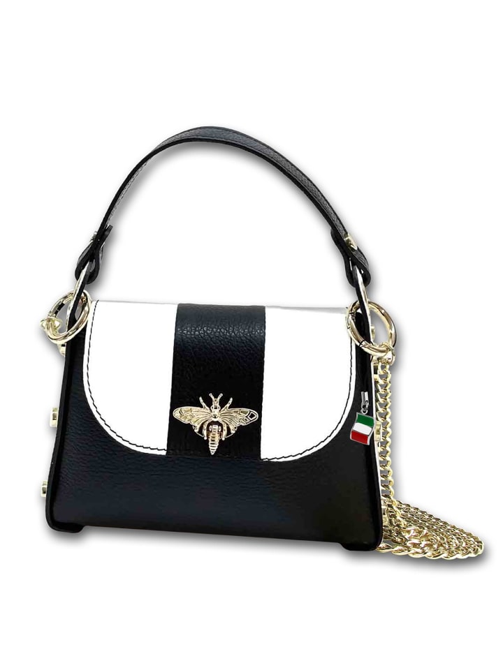 Кожаная сумка через плечо Florence, черно-белая, примерно 19 см Florence
Кожаная сумка через плечо Florence, черно-белая, примерно 19 см Florence