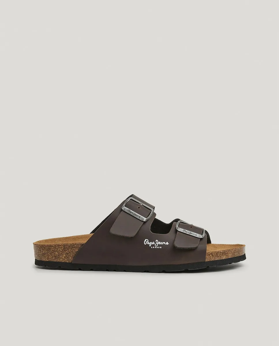 Мужские сандалии с двойной застежкой-пряжкой и пробковой стелькой Pepe Jeans, коричневый
Мужские сандалии с двойной застежкой-пряжкой и пробковой стелькой Pepe Jeans, коричневый