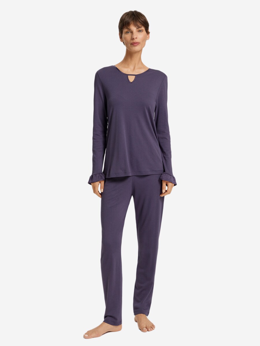 Пижама Hanro Claire, синий
Пижама Hanro Claire, синий