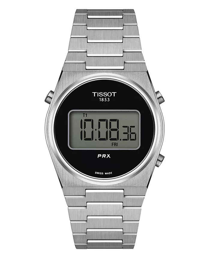 Унисекс-часы PRX Digital со стальным браслетом, 35 мм Tissot
Унисекс-часы PRX Digital со стальным браслетом, 35 мм Tissot
