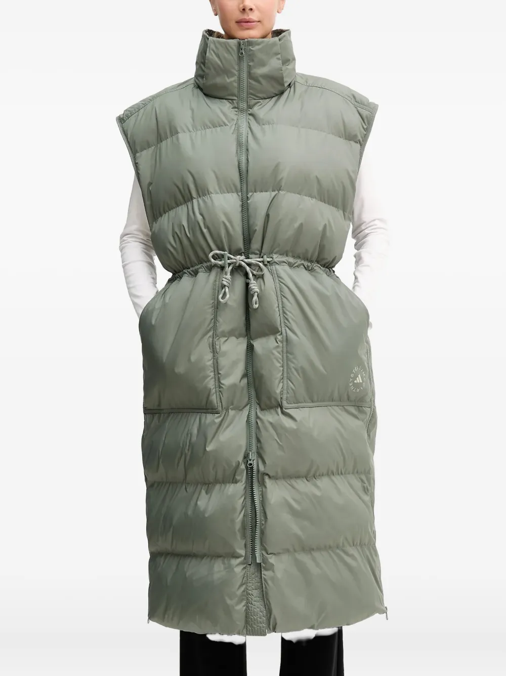 Пальто с капюшоном и кулиской Adidas By Stella Mccartney, зеленый
Пальто с капюшоном и кулиской Adidas By Stella Mccartney, зеленый