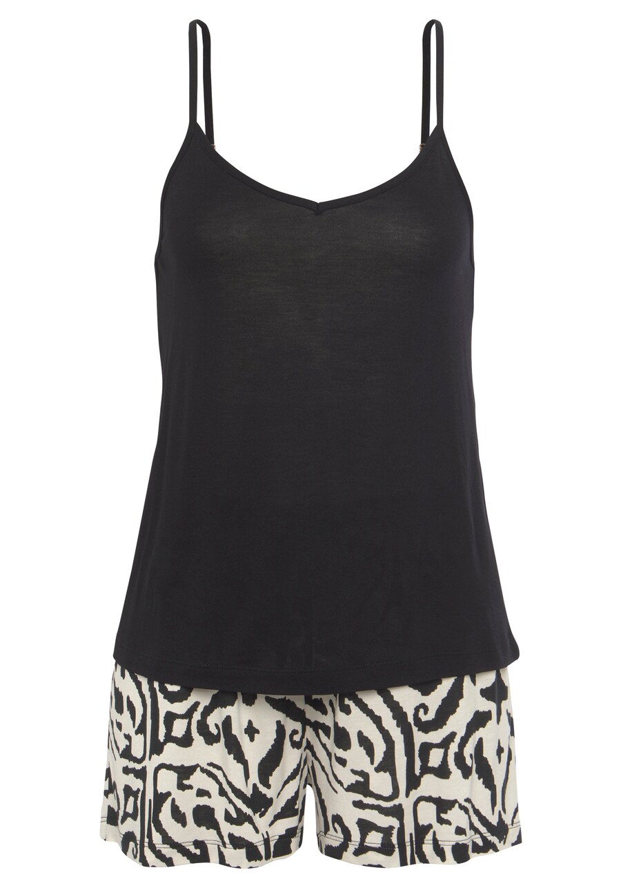 Короткий пижамный комплект s.Oliver, Black 
Короткий пижамный комплект s.Oliver, Black