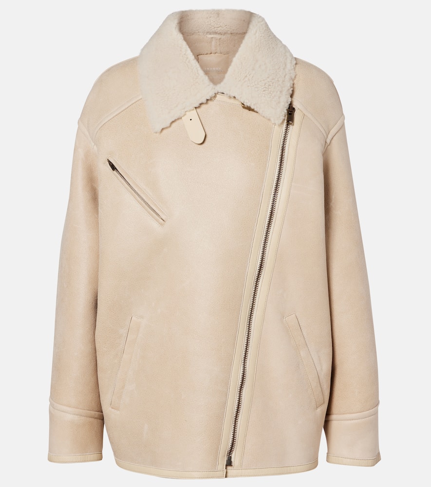 Кожаная куртка Adelina с отделкой из овчины Isabel Marant, Ecru
Кожаная куртка Adelina с отделкой из овчины Isabel Marant, Ecru