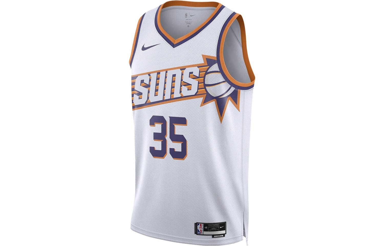 Мужское баскетбольное джерси Nike, цвет White
Мужское баскетбольное джерси Nike, цвет White