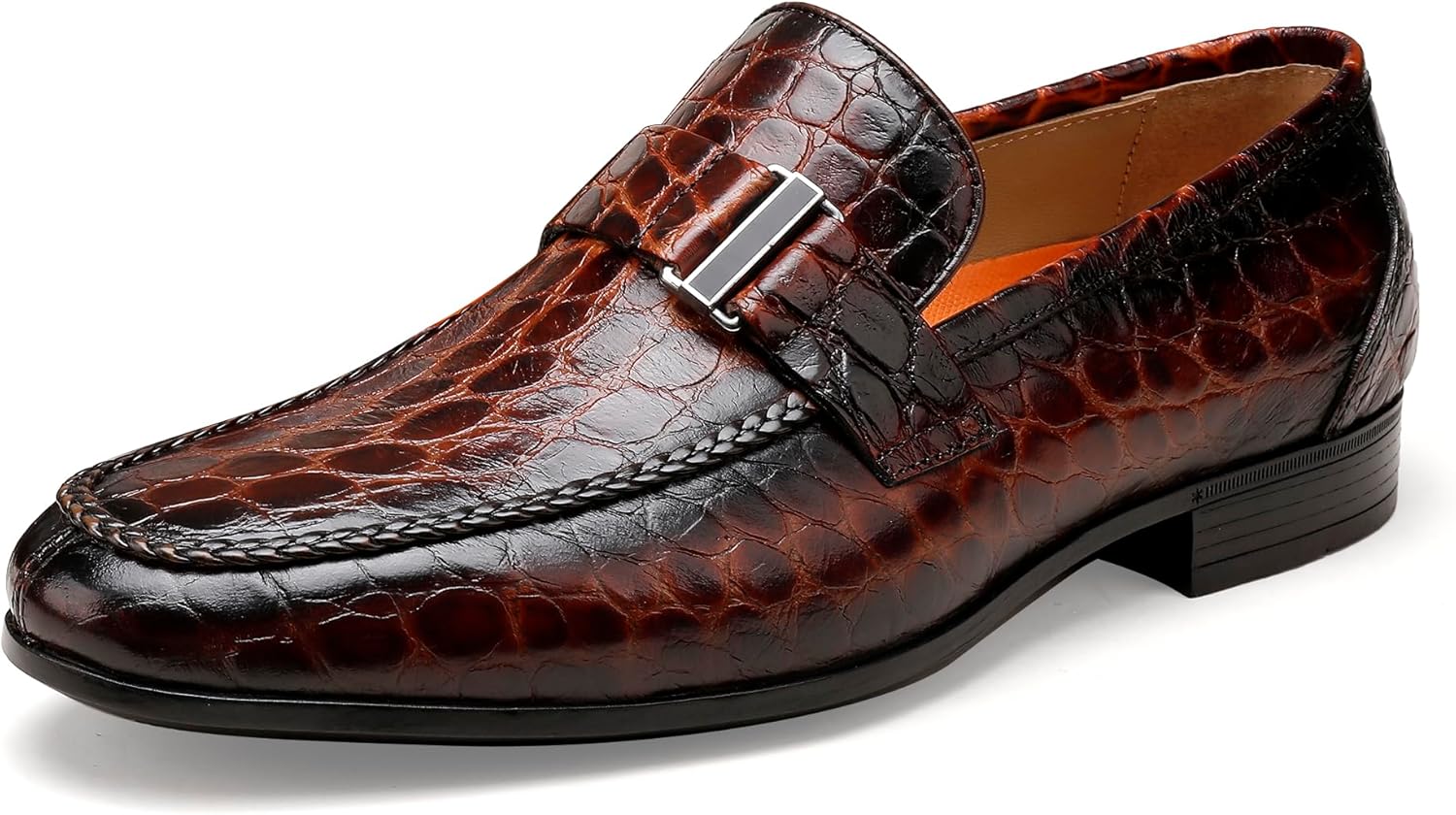 Мужские премиальные туфли GOLDEN COXES, классические деловые кожаные лоферы с тиснением под аллигатора Golden Coxes Family, коричневый
Мужские премиальные туфли GOLDEN COXES, классические деловые кожаные лоферы с тиснением под аллигатора Golden Coxes Family, коричневый