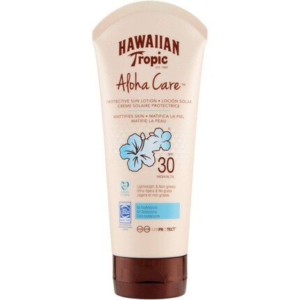 Солнцезащитный лосьон для лица Aloha Care Spf30 180 мл, Hawaiian Tropic
Солнцезащитный лосьон для лица Aloha Care Spf30 180 мл, Hawaiian Tropic