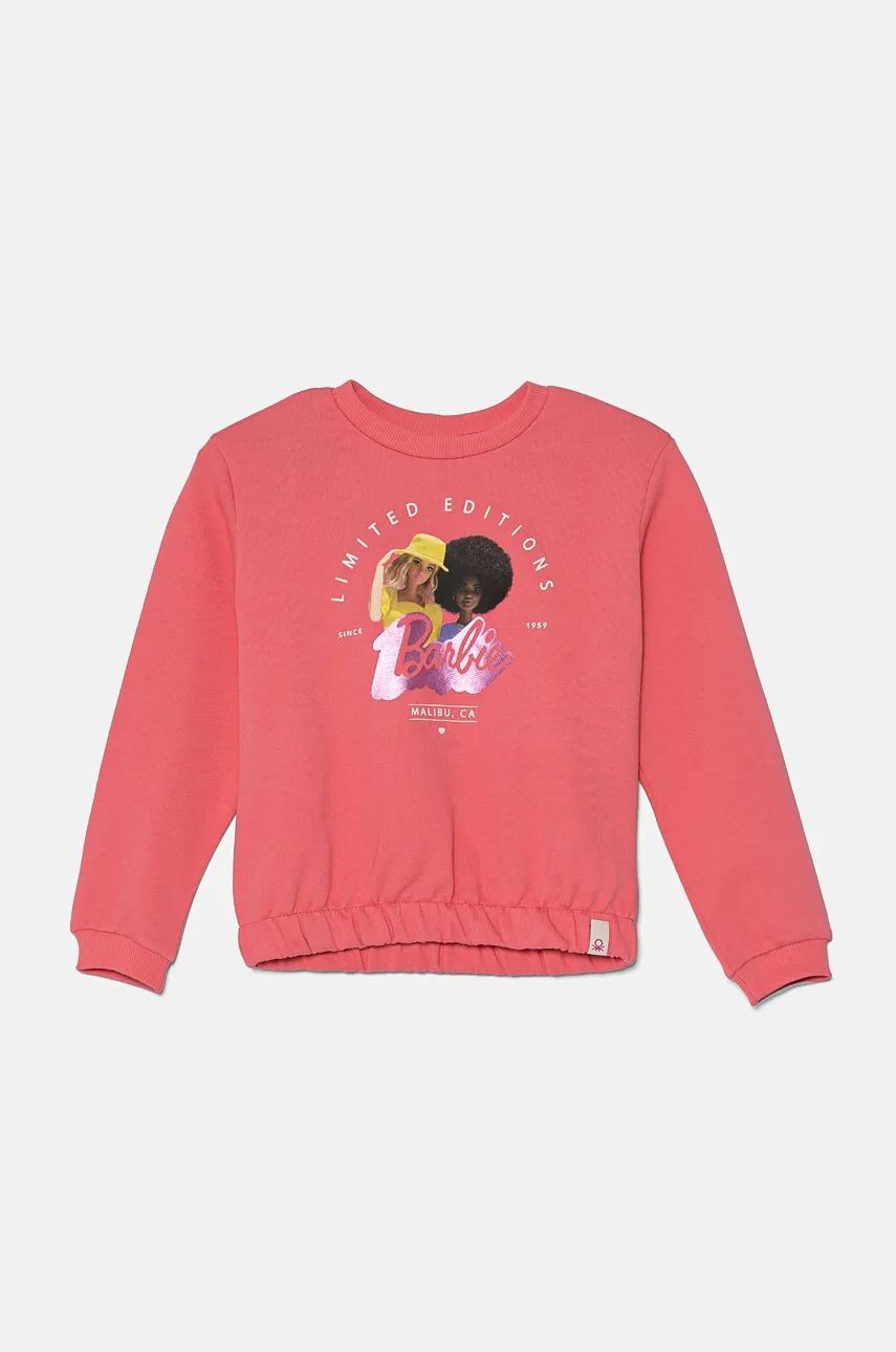 Хлопковая толстовка United Colors of Benetton для малышей, розовый
Хлопковая толстовка United Colors of Benetton для малышей, розовый