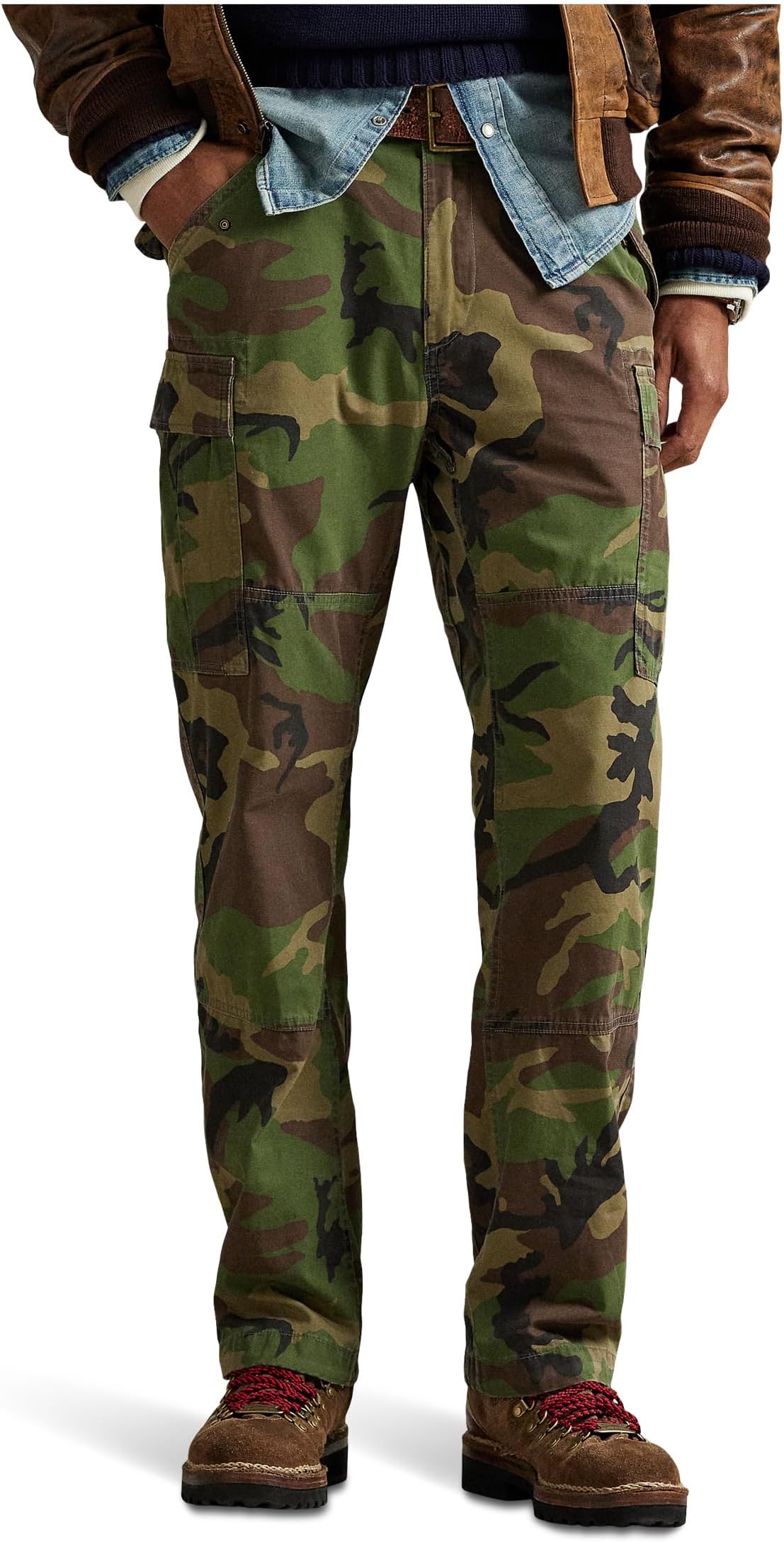 Мужские брюки-карго классического кроя с камуфляжным принтом Polo Ralph Lauren, Surplus Camo
Мужские брюки-карго классического кроя с камуфляжным принтом Polo Ralph Lauren, Surplus Camo