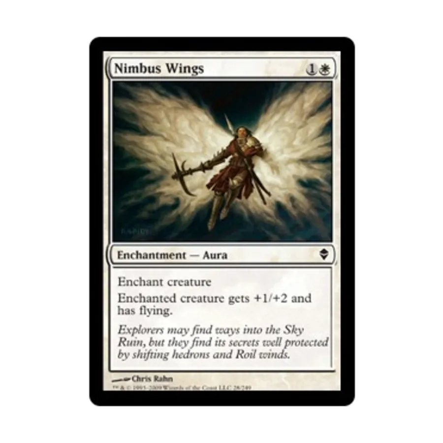 CCG Крылья нимба (C), MTG - Zendikar
CCG Крылья нимба (C), MTG - Zendikar