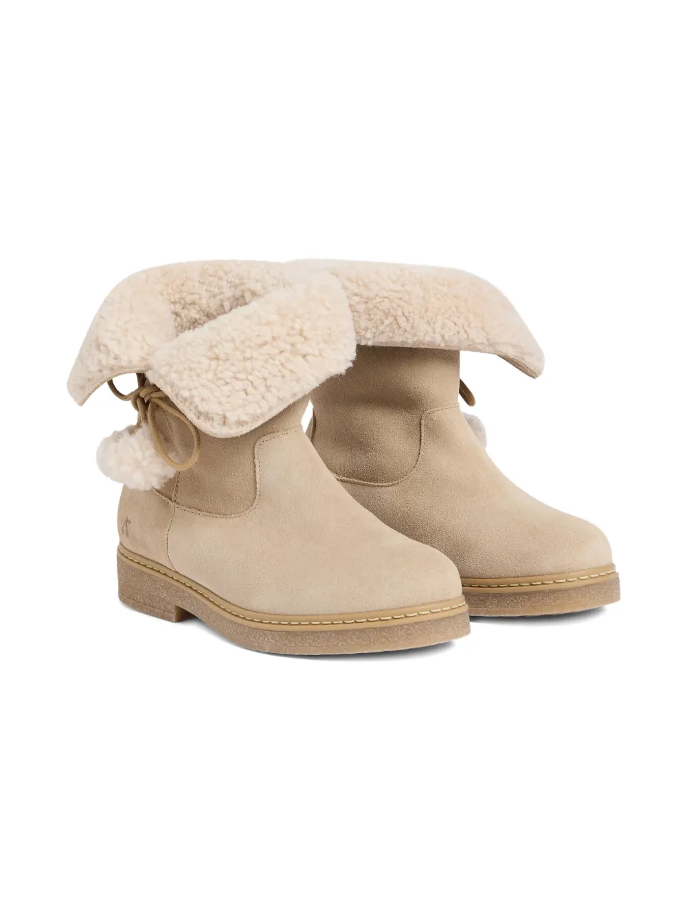 Ботинки с помпонами Bonpoint, нейтральный
Ботинки с помпонами Bonpoint, нейтральный