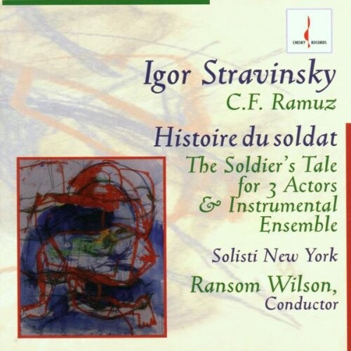 CD диск Stravinsky / Wilson, Ransom: Soldier's Tale
CD диск Stravinsky / Wilson, Ransom: Soldier's Tale