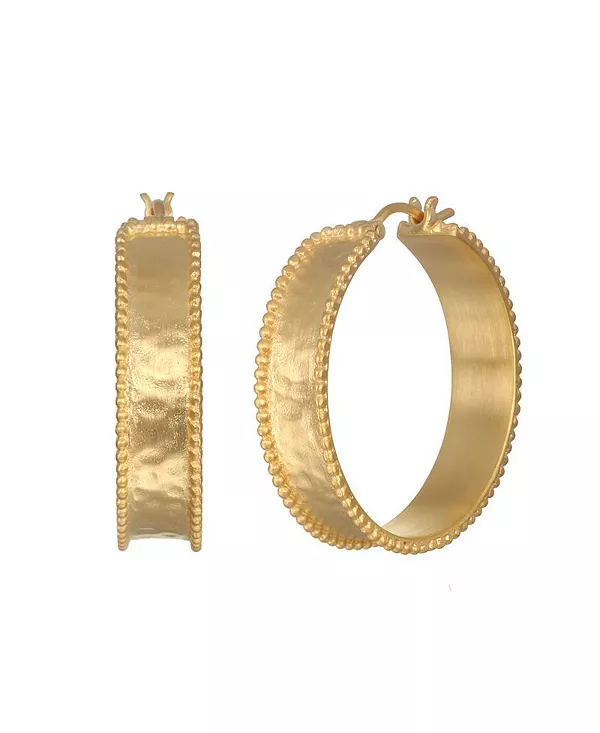 Золотые серьги-кольца Bold Spirit Satya Jewelry, gold
Золотые серьги-кольца Bold Spirit Satya Jewelry, gold