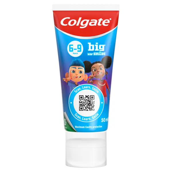 Зубная паста для детей 6-9 лет, 50 мл Colgate Big kids smiles
Зубная паста для детей 6-9 лет, 50 мл Colgate Big kids smiles