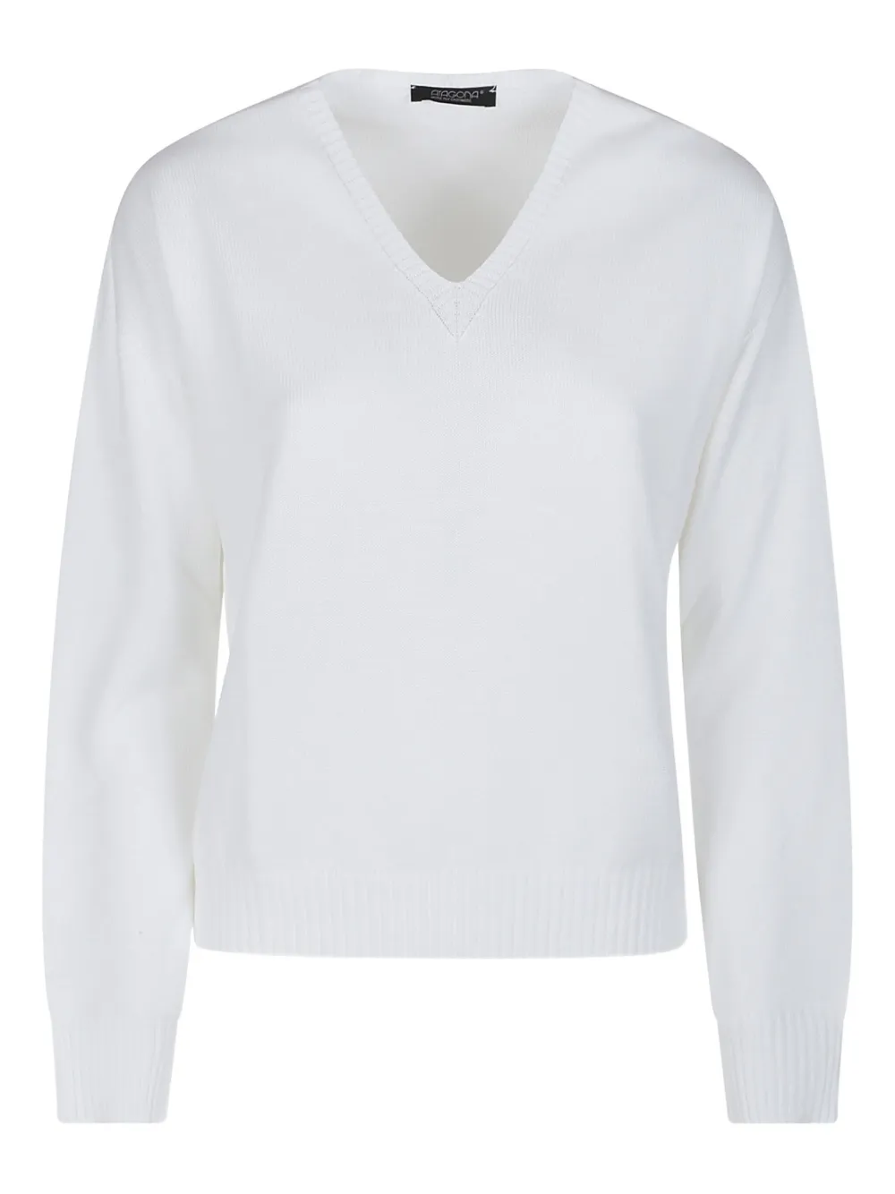 Хлопковый джемпер Aragona, белый
Хлопковый джемпер Aragona, белый