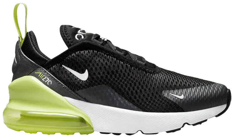 Кроссовки Nike Air Max 270 PS 'Black Light Lemon Twist', черный
Кроссовки Nike Air Max 270 PS 'Black Light Lemon Twist', черный