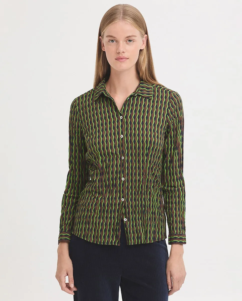 Женская рубашка 100% хлопок с геометрическим принтом Nice Things, темно-синий
Женская рубашка 100% хлопок с геометрическим принтом Nice Things, темно-синий