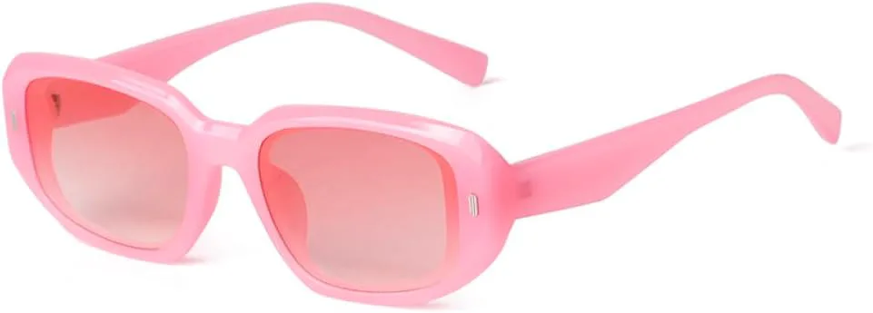 Модные разноцветные розовые прямоугольные солнцезащитные очки для женщин, винтажные квадратные солнцезащитные очки с заклепками для мужчин MTZJH, C4 Gradient Pink
Модные разноцветные розовые прямоугольные солнцезащитные очки для женщин, винтажные квадратные солнцезащитные очки с заклепками для мужчин MTZJH, C4 Gradient Pink