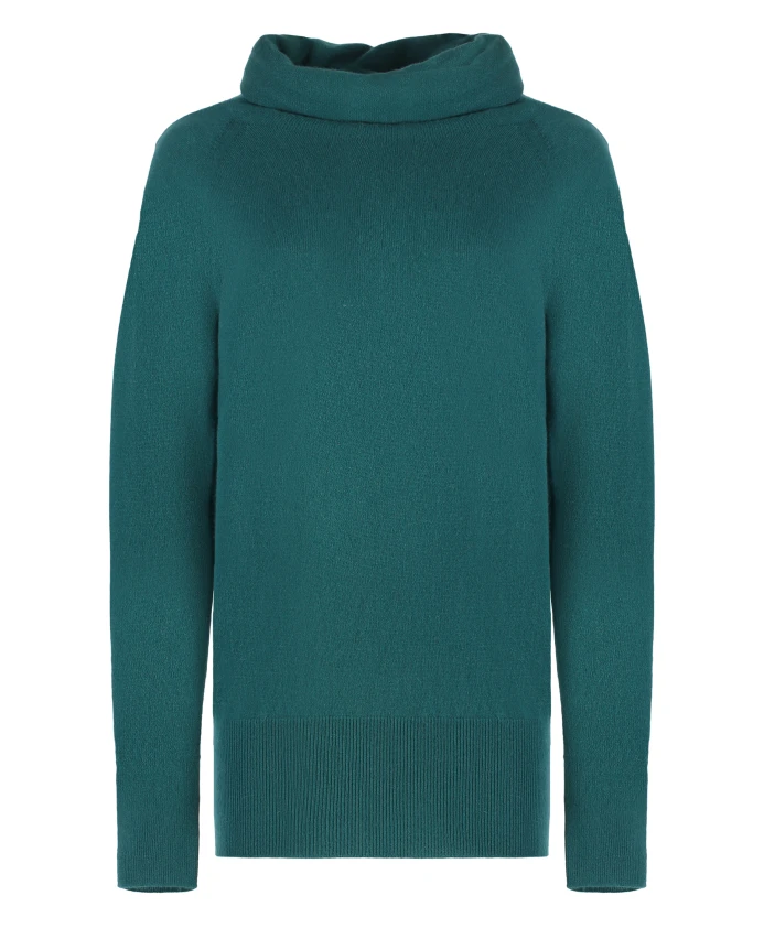 Роскошный кашемировый свитер с высоким воротником Malo, зеленый
Роскошный кашемировый свитер с высоким воротником Malo, зеленый