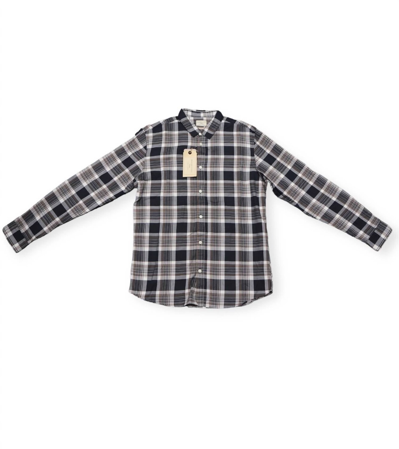 Мужская рубашка Onetatc с длинным рукавом в ореховую клетку SELECTED
Мужская рубашка Onetatc с длинным рукавом в ореховую клетку SELECTED