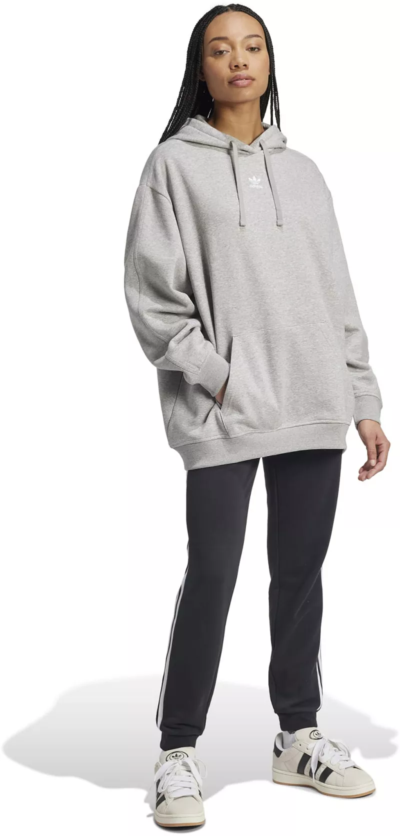 Женская толстовка оверсайз из флиса Adidas Originals Essentials, цвет MGH
Женская толстовка оверсайз из флиса Adidas Originals Essentials, цвет MGH