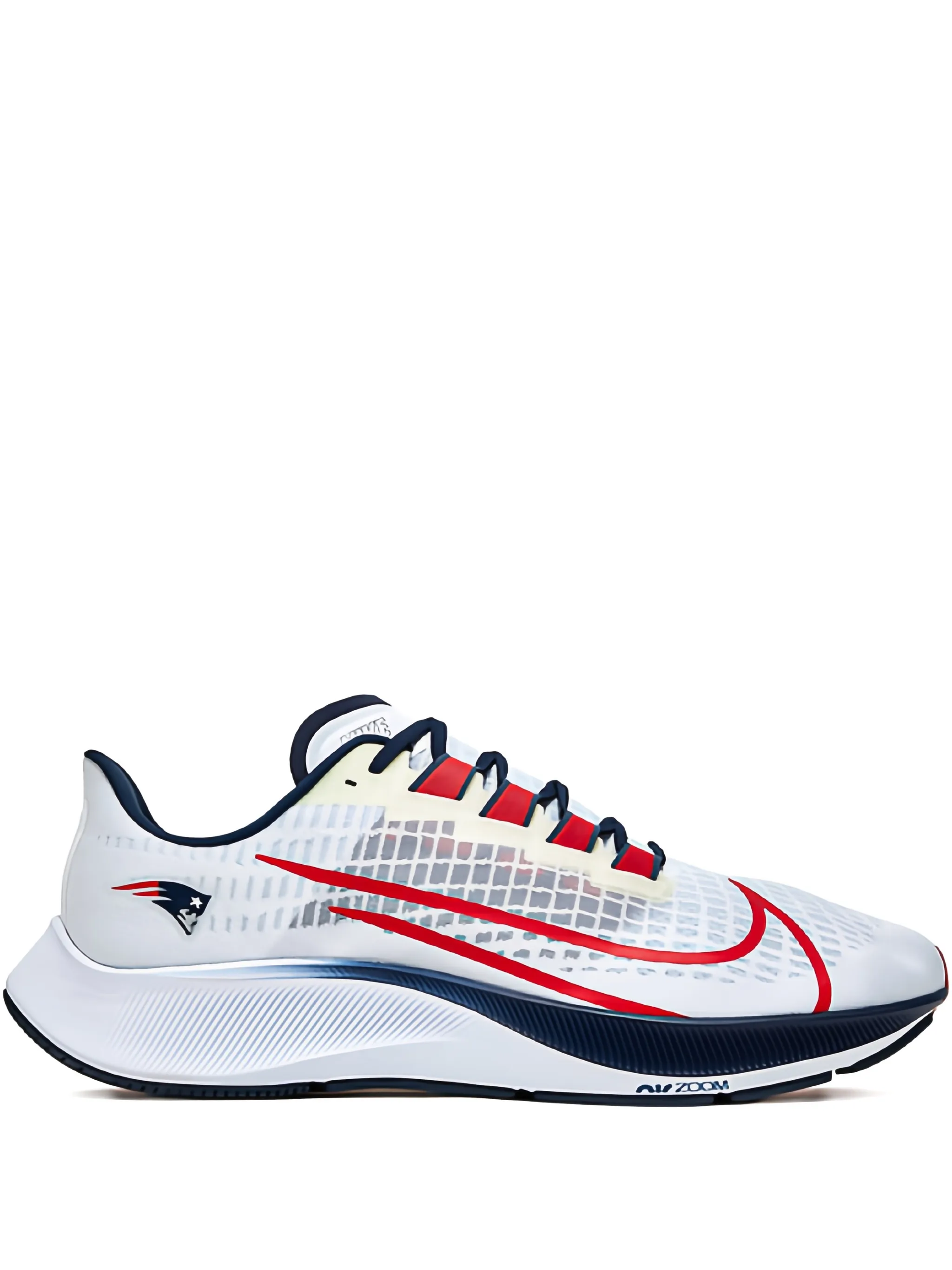 Кроссовки Air Zoom Pegasus 37 NFL - NE Patriots Nike, белый
Кроссовки Air Zoom Pegasus 37 NFL - NE Patriots Nike, белый