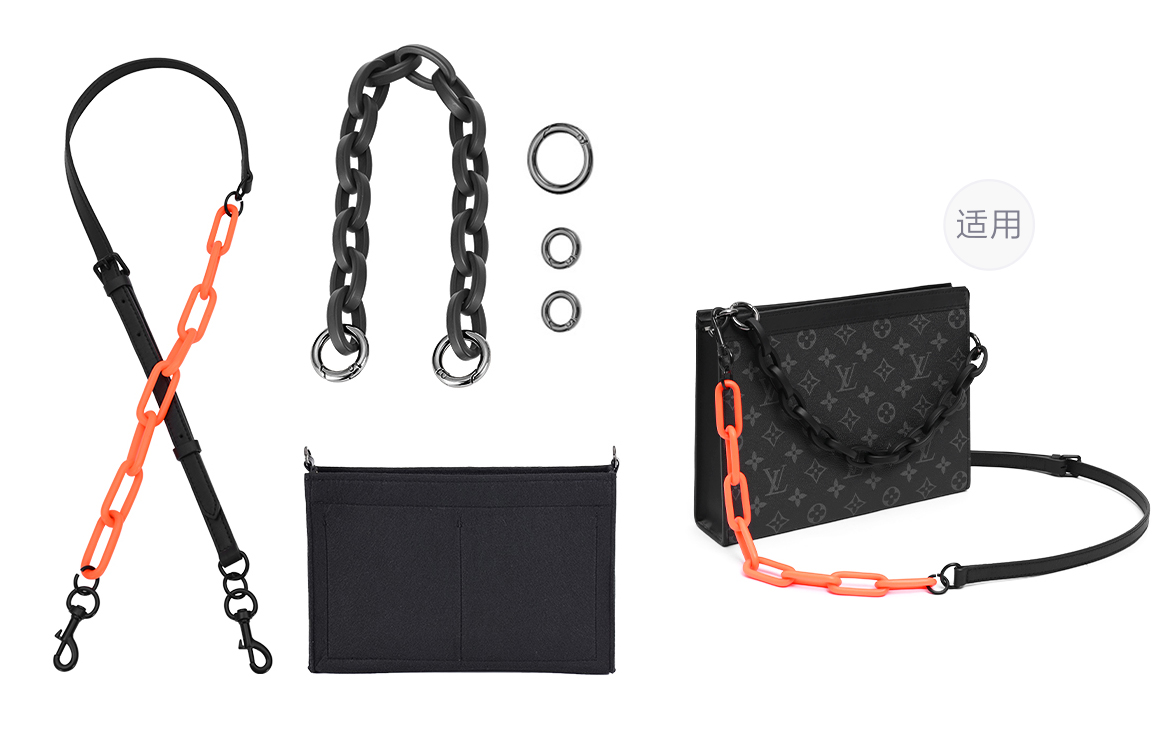 Lan Bao Fan Акриловый наплечный ремень для хранения и организации, аксессуар для ремня сумки, унисекс черный кроссбоди
Lan Bao Fan Акриловый наплечный ремень для хранения и организации, аксессуар для ремня сумки, унисекс черный кроссбоди