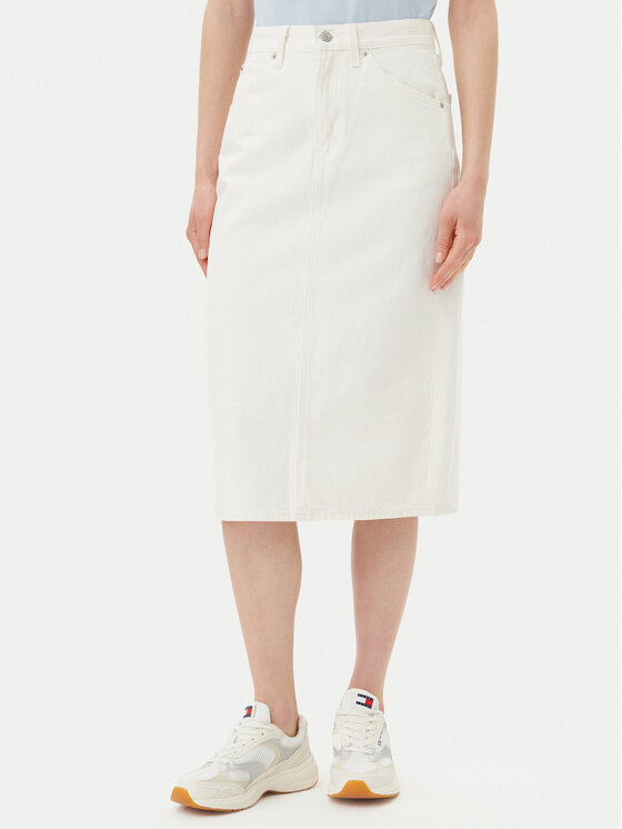 Джинсовая юбка обычного кроя 001VH-0002 Levi'S, экрю
Джинсовая юбка обычного кроя 001VH-0002 Levi'S, экрю