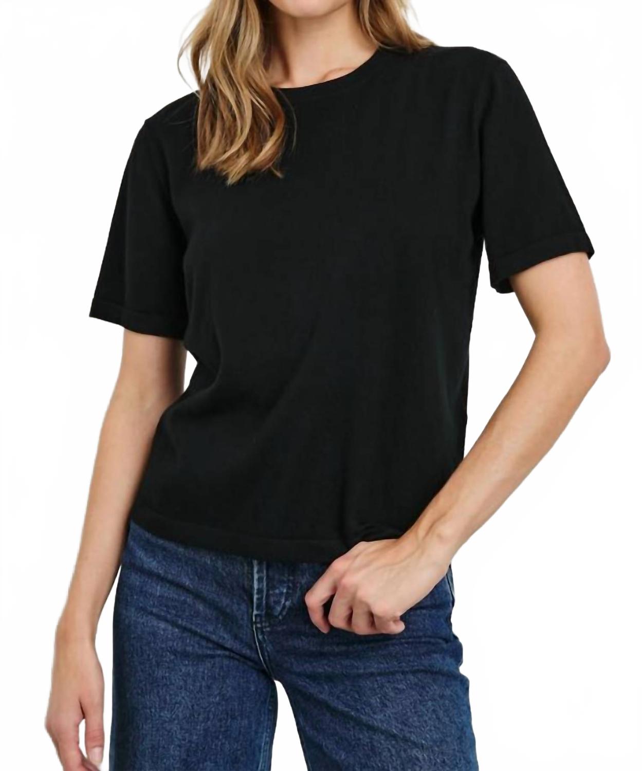 Rails Футболка с коротким рукавом из хлопка и кашемира, черная, Черный, Rails Футболка с коротким рукавом из хлопка и кашемира, черная
Rails Футболка с коротким рукавом из хлопка и кашемира, черная, Черный, Rails Футболка с коротким рукавом из хлопка и кашемира, черная