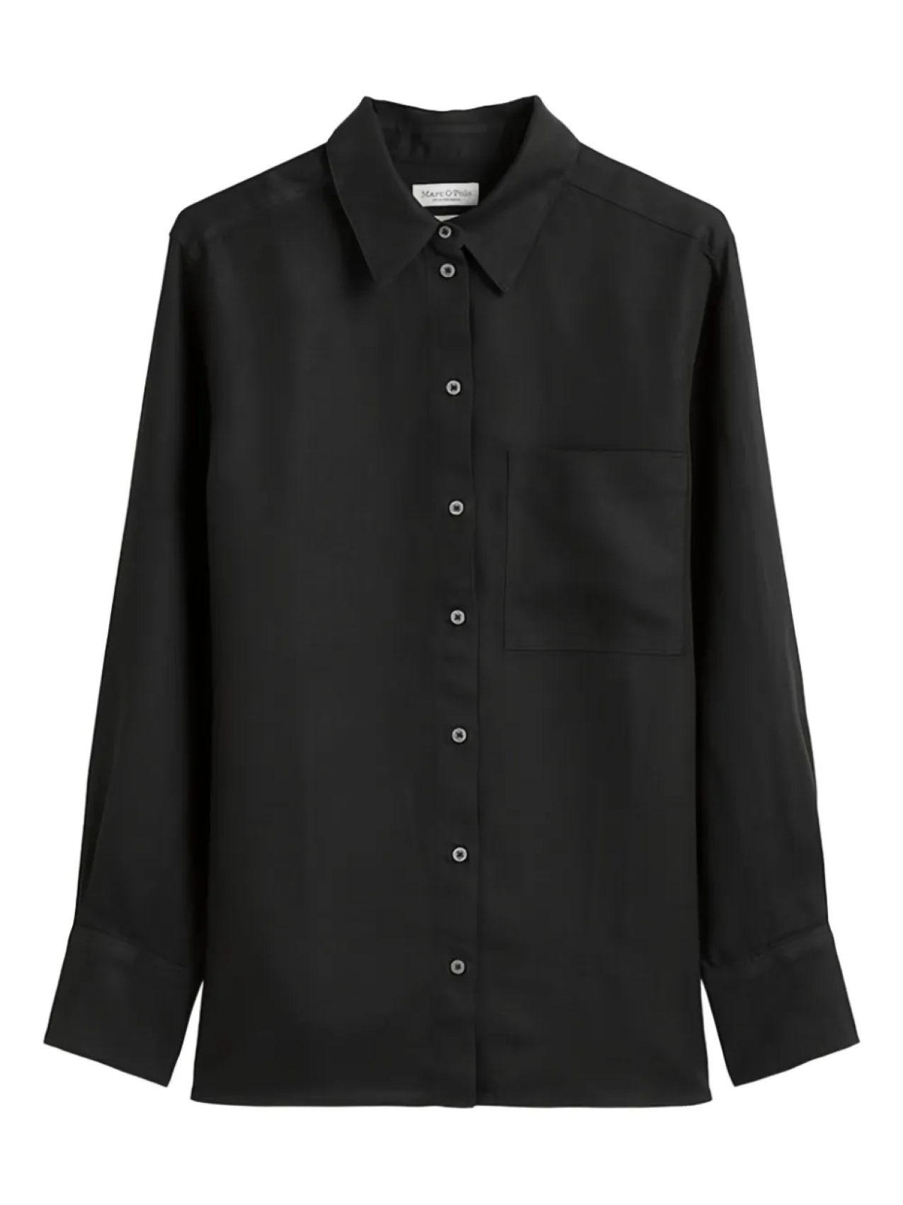 Льняная рубашка на пуговицах Marc O'Polo, черный
Льняная рубашка на пуговицах Marc O'Polo, черный