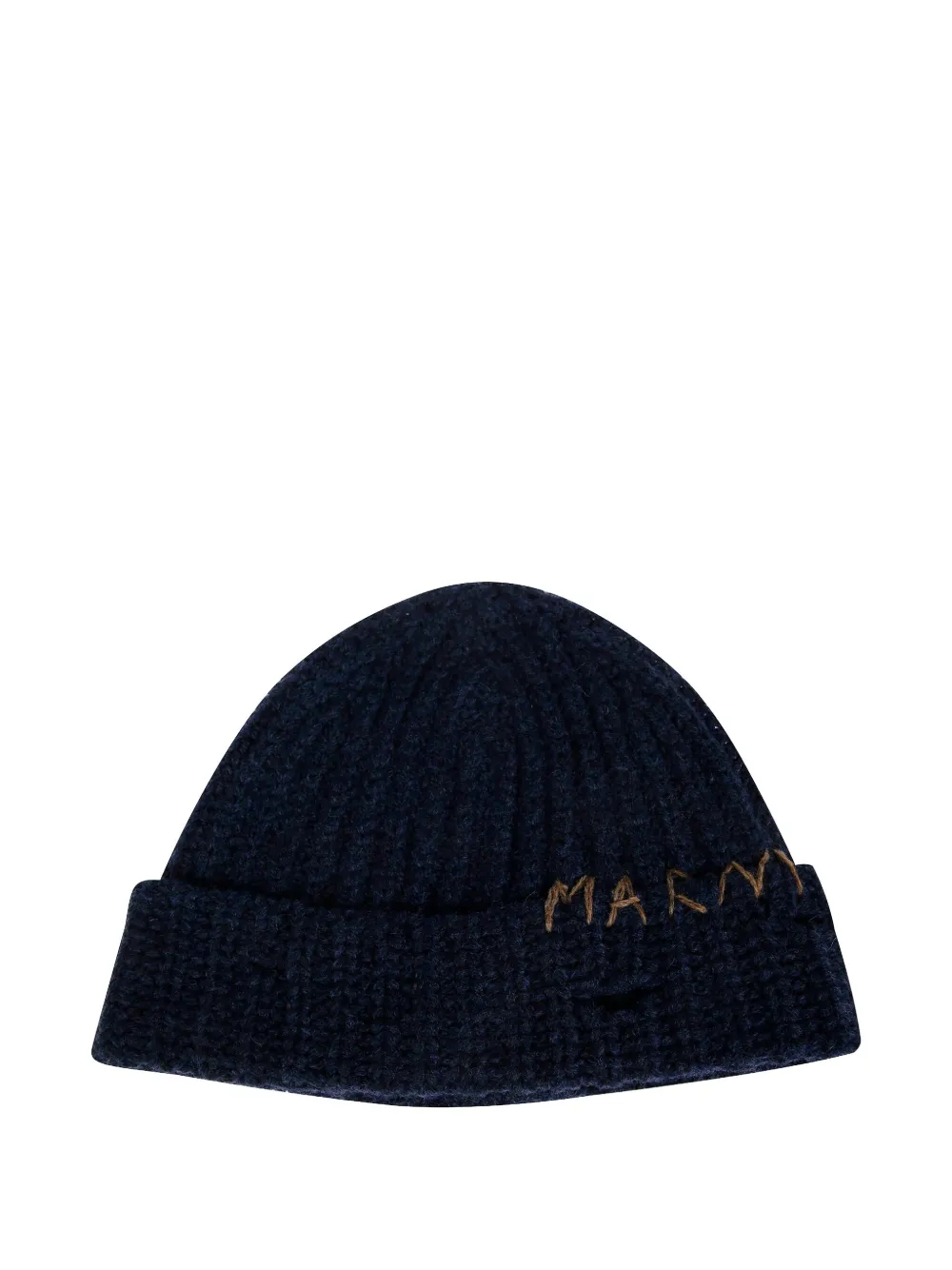 Шапка бини с вышитым логотипом Marni, синий
Шапка бини с вышитым логотипом Marni, синий