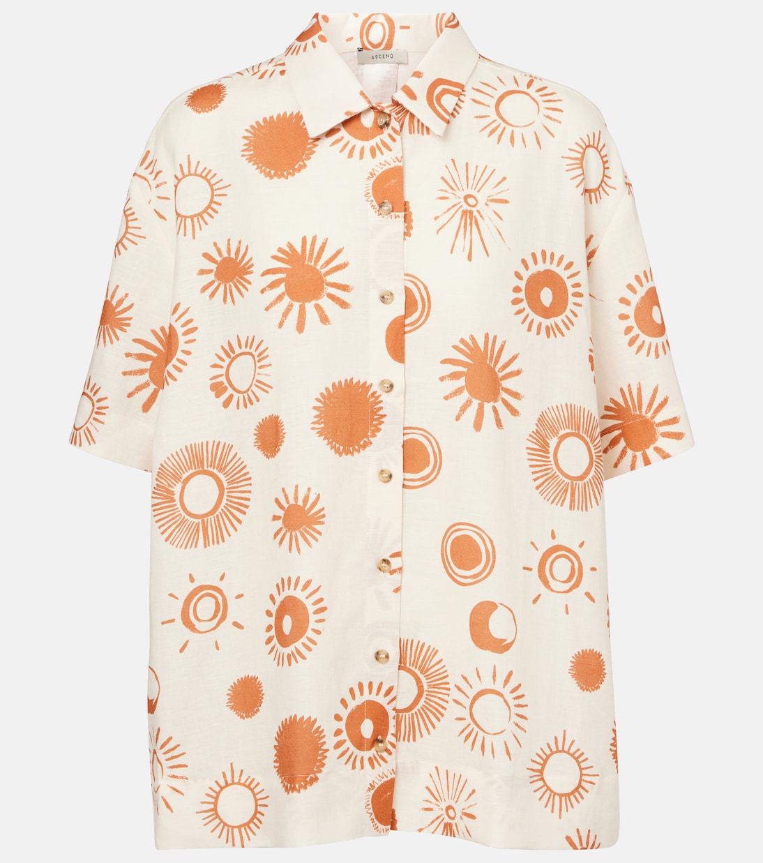 Рубашка для боулинга из льна и хлопка Монтаук Asceno, Le Soleil Ecru
Рубашка для боулинга из льна и хлопка Монтаук Asceno, Le Soleil Ecru