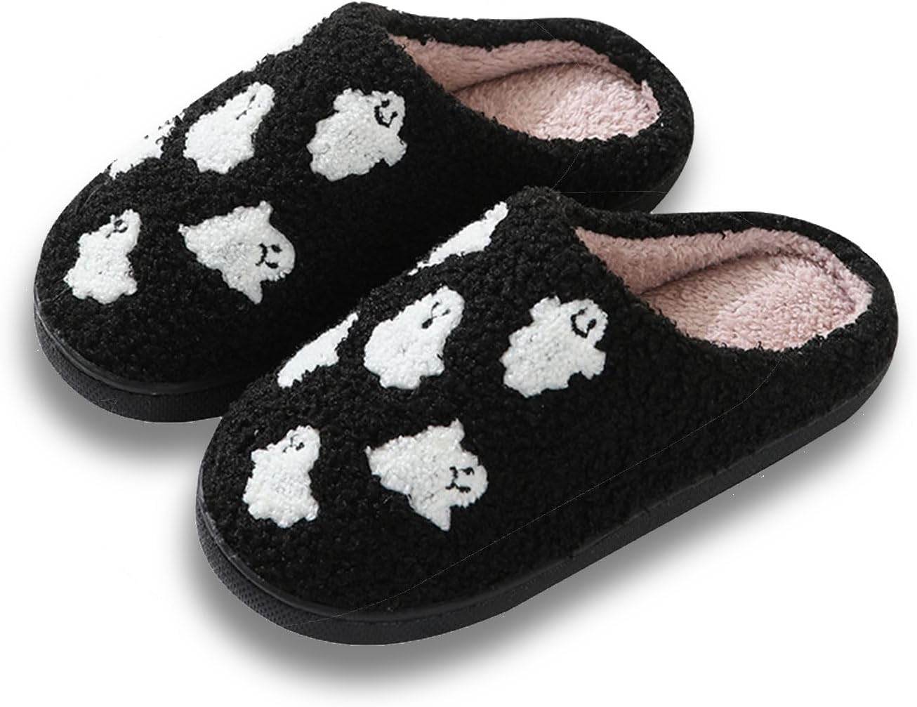 Рождественские тапочки Titype, милые праздничные тапочки, теплые домашние тапочки для женщин и мужчин, пушистые тапочки для улицы и дома, тапочки для спальни, домашняя обувь для дам, Small Ghosts
Рождественские тапочки Titype, милые праздничные тапочки, теплые домашние тапочки для женщин и мужчин, пушистые тапочки для улицы и дома, тапочки для спальни, домашняя обувь для дам, Small Ghosts