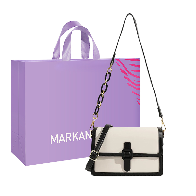 Кроссбоди PU через плечо повседневная женская черно-белая MARKANGARO, черно-белая
Кроссбоди PU через плечо повседневная женская черно-белая MARKANGARO, черно-белая