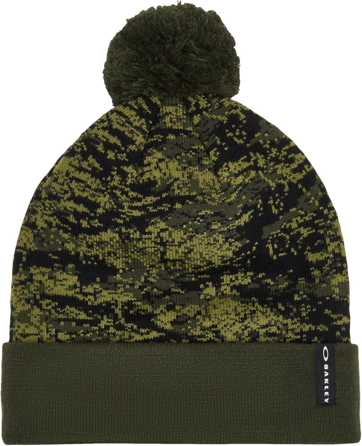 Мужская шапка-бини Oakley с принтом и помпоном, Tiger Camo Green
Мужская шапка-бини Oakley с принтом и помпоном, Tiger Camo Green