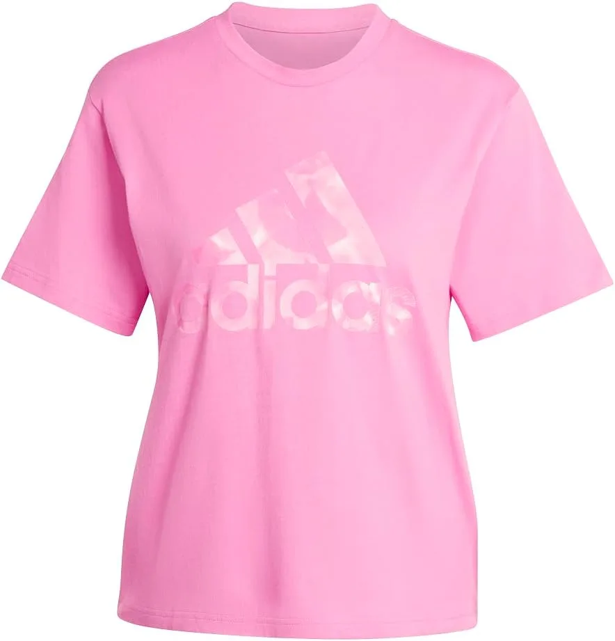 Футболка adidas с цветочным принтом и большим логотипом
Футболка adidas с цветочным принтом и большим логотипом