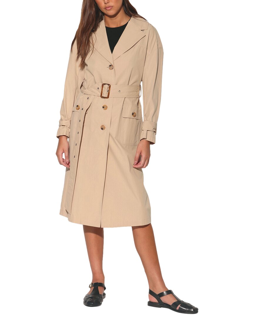 Вальтер Бейкер Райдер Тренч Walter Baker, бежевый
Вальтер Бейкер Райдер Тренч Walter Baker, бежевый