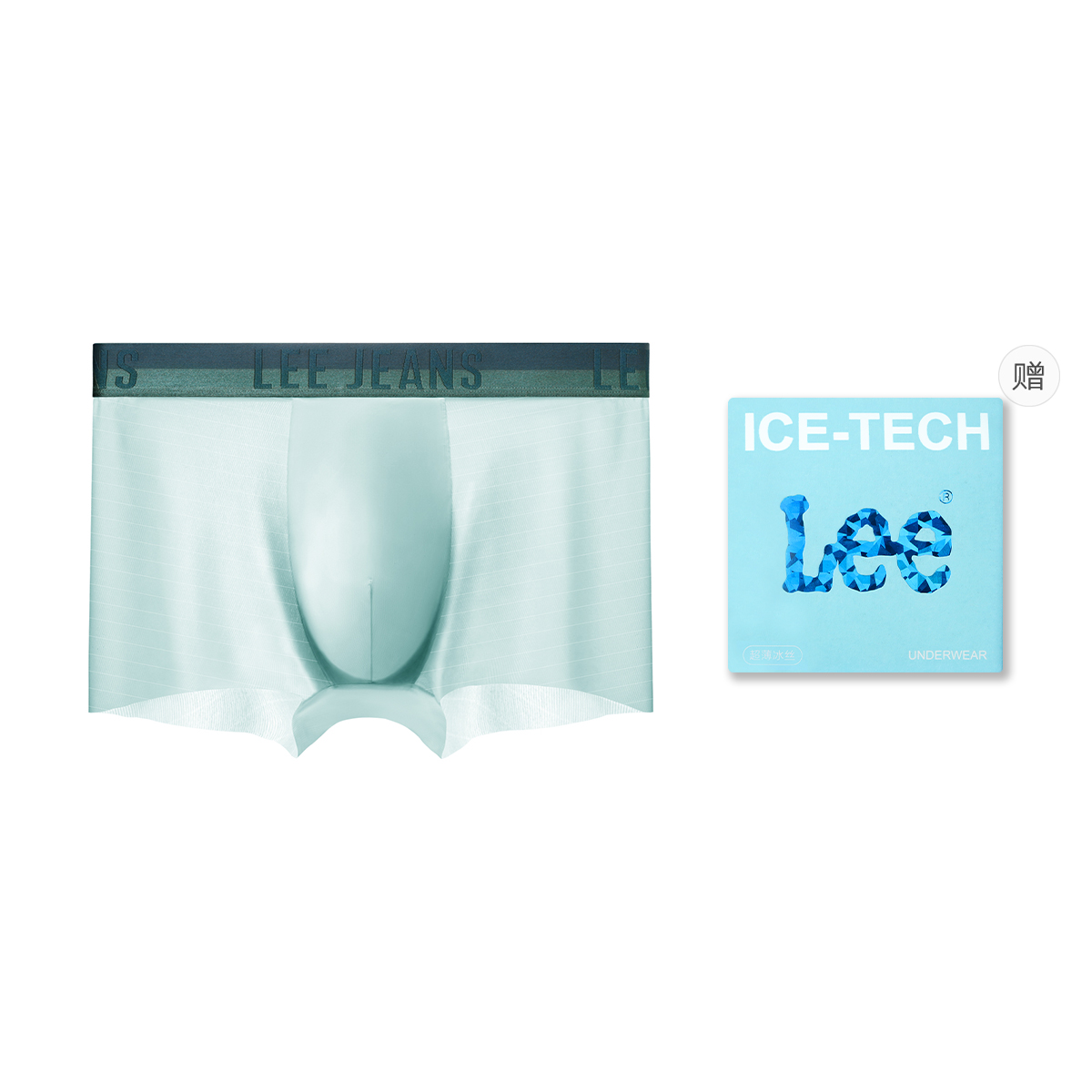 Комплект мужских трусов подарочный набор Lee, зеленый
Комплект мужских трусов подарочный набор Lee, зеленый