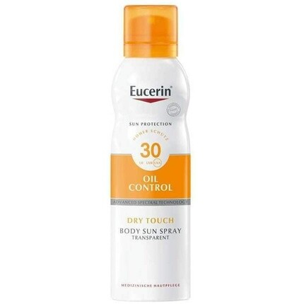 Eucerin Oil Control Dry Touch Солнцезащитный спрей SPF 30 200 мл
Eucerin Oil Control Dry Touch Солнцезащитный спрей SPF 30 200 мл