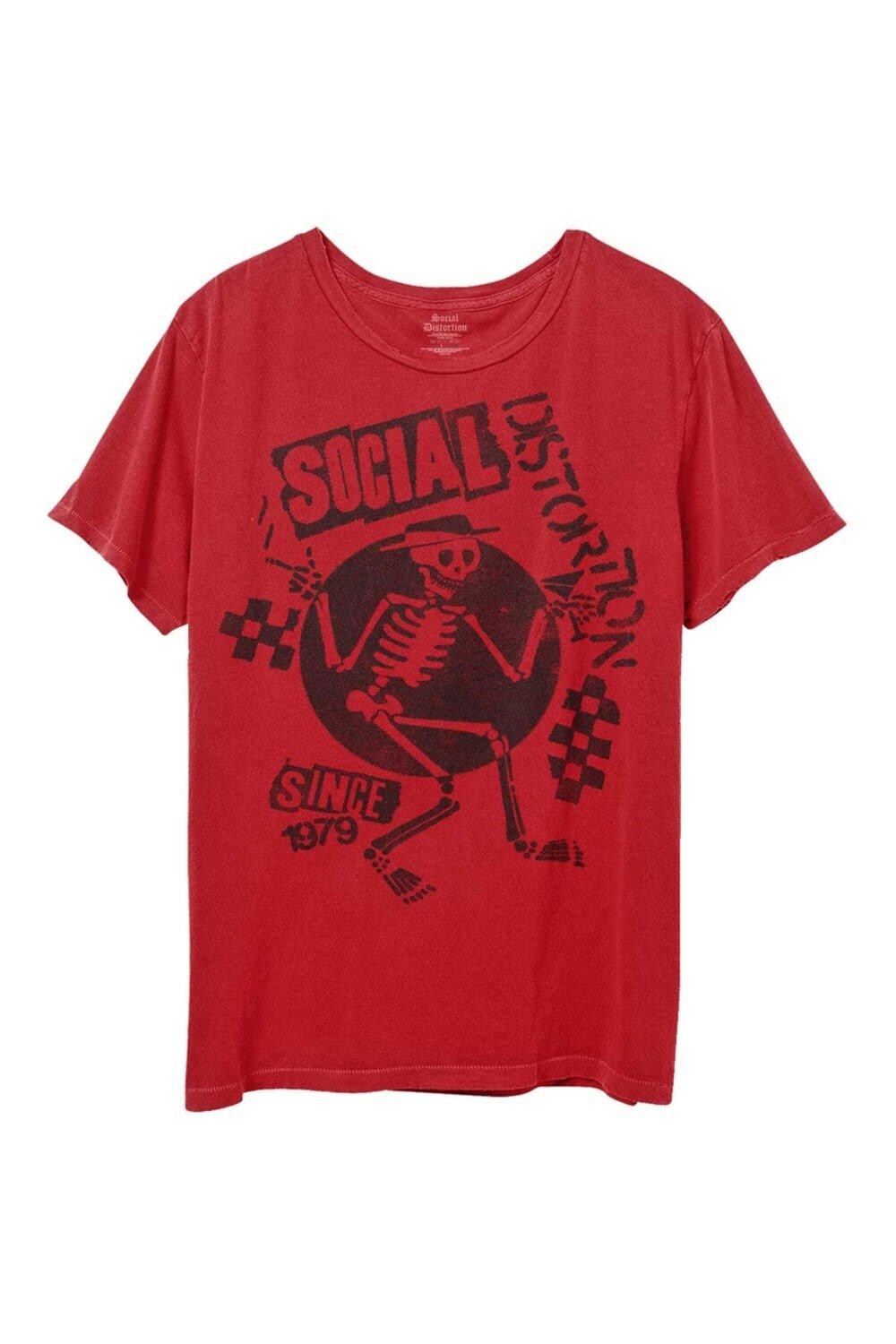 Футболка Speakeasy в клетку Social Distortion, красный
Футболка Speakeasy в клетку Social Distortion, красный