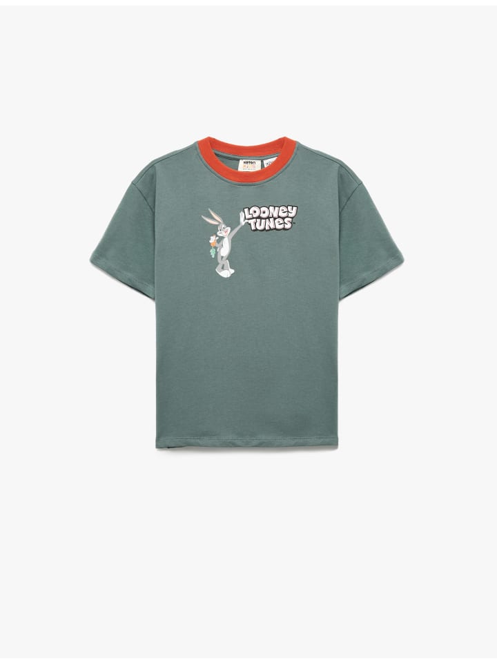 Футболка SS цвета антрацит KOTON
Футболка SS цвета антрацит KOTON