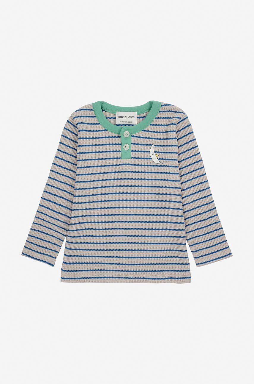 Мальчик Bobo Choses с длинными рукавами, синий 
Мальчик Bobo Choses с длинными рукавами, синий