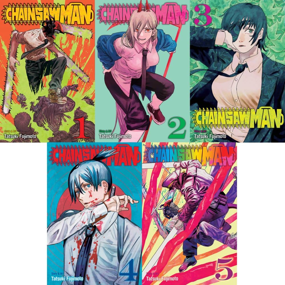 Chainsaw Man Manga Set 1-5
Chainsaw Man Manga Set 1-5