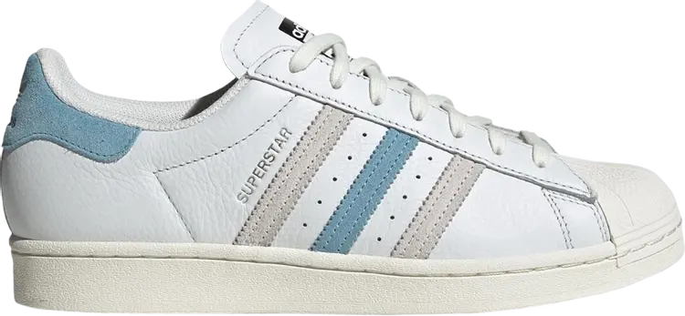 Кроссовки Superstar 'Cream White Preloved Blue', белый
Кроссовки Superstar 'Cream White Preloved Blue', белый